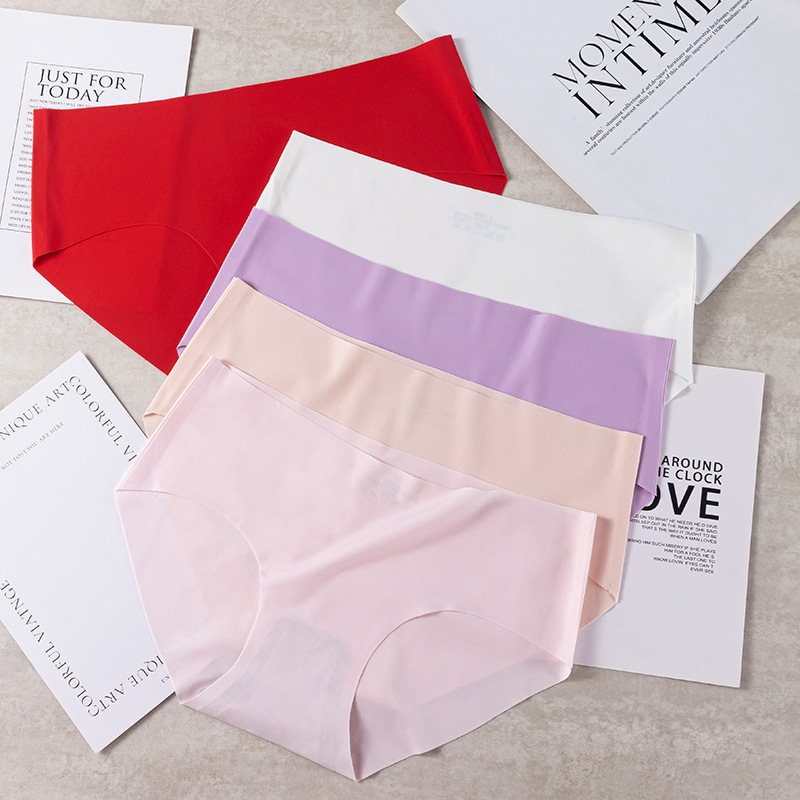 Seamless Mid waist Briefs for Women