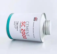 JXY23 Tip Top SC2000 SC4000 Courroie de colle époxy Agent de liaison de vulcanisation à froid pour le travail du bois et le caoutchouc 690ML/1KG