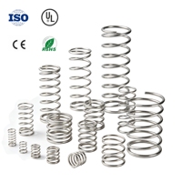 Ressorts de compression en acier inoxydable personnalisés, ressorts hélicoïdaux 304 pour machines industrielles, service OEM
