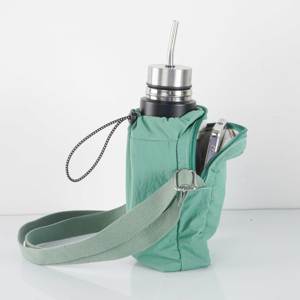 Bolsa de transporte para el set de termo de <span class=keywords><strong>yerba</strong></span> <span class=keywords><strong>mate</strong></span>, termo de acero inoxidable con forma de bala, botella de agua, vaso térmico, soporte de transporte. - Product Image 1