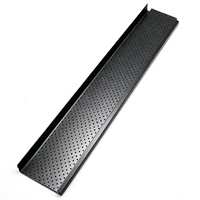 Grilles de protection de gouttière en aluminium à mailles fines, anti-colmatage, protection contre les débris d'eau de pluie, système de protection de gouttière