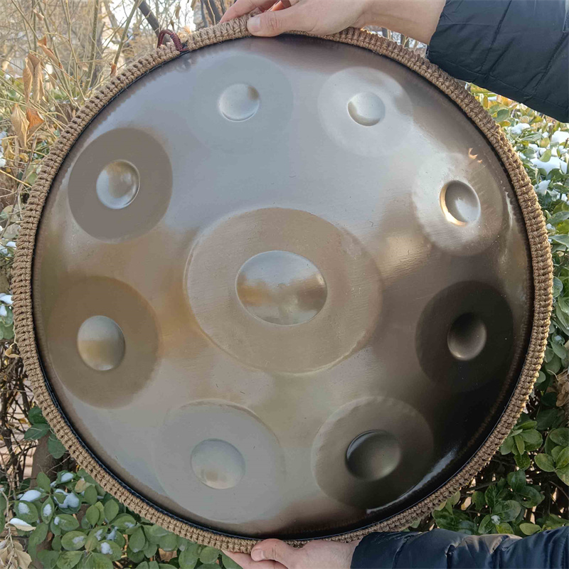 韓国楽器　ケンガリ　大小セット Kurd D Minor Treatment Music Instrument - Handpan Brake Drum