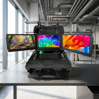 Tablette robuste double OS Windows 11 Pro et Android 14 de 15,6 pouces pour le travail sur le terrain en extérieur et l'informatique mobile industrielle