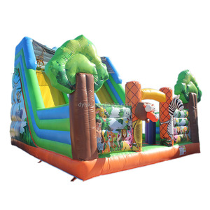 Chất Lượng Cao Trong Nhà Inflatable Trampoline Trượt Trượt Lâu Đài Bouncy Cho Trẻ Em Của Thư Giãn Ngoài Trời Công Viên Nước Vui Chơi Giải Trí - Product Image 5