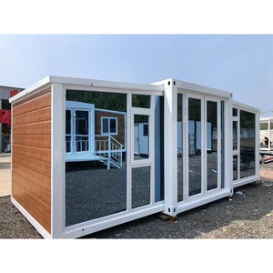 บ้านตู้คอนเทนเนอร์แบบพกพาเคลื่อนย้ายได้สำหรับใช้งานกลางแจ้ง20FT สำเร็จรูปห้องโดยสารขนาดเล็กบ้านจิ๋วเคลื่อนย้ายได้ - Product Image 4