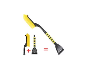 Car Snow Brush Ice Scraper 2-in-1 Snow Cleaning Brush For winter Wholesale