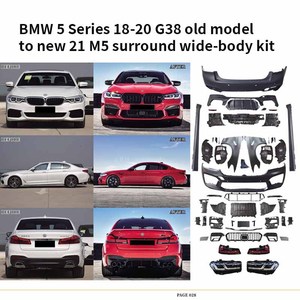 Kit de carrocería de accesorios de sintonización automática para <span class=keywords><strong>BMW</strong></span> 5 series 18-20 actualizaciones 21 G38 <span class=keywords><strong>M5</strong></span> PP material <span class=keywords><strong>AMG</strong></span> autopartes kit de carrocería reacondicionado - Product Image 2