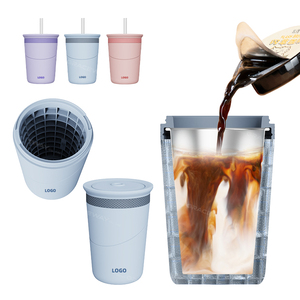 Bicchiere Refrigerante 2026 di Tendenza: Raffredda Rapidamente, Produce Cubetti di Ghiaccio, Conserva le Bevande, in Silicone - Product Image 2