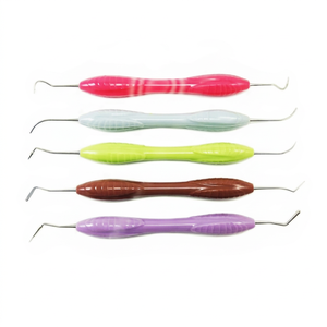 Kit de restauración de resina estética, mango de silicona de alta calidad, Set de instrumentos restauradores de resina para estética Dental - Product Image 1