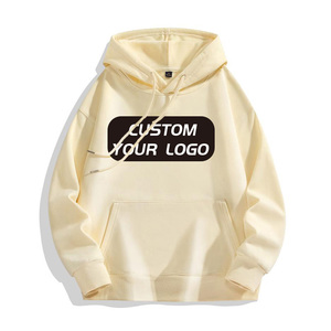 High Quality <strong>Men's</strong> Heavyweight 100% Cotton Oversized Shoulder Hoodie Custom Silk Screen Printing Logo Winter Blank <strong>Pullover</strong> - Product Image 2