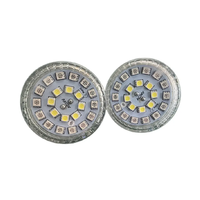 Bombilla LED E14 RGBW impermeable de 24V, IP65, E14, 60mm, luz de punto LED preprogramada para iluminación de cabujón RGBW de parque de atracciones