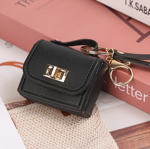 Porte-clés Zéro Wallet : Pendentif Créatif Polyvalent, Petit Portefeuille Portable, Rangement pour Écouteurs, Mini Sac en PU - Product Image 6