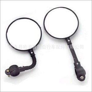 Espejo retrovisor para bicicleta, soporte para manillar de ABS negro de 19cm para bicicletas de montaña - Product Image 5