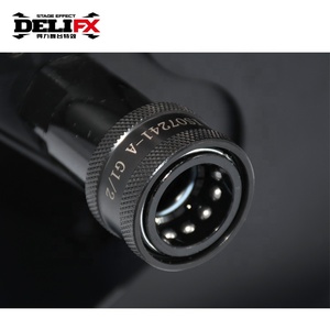 Máquina de disparo de CO2 de doble tubería de gas, ángulo ajustable, DMX, 180W, 3 en 1, RGB, LED, mezcla de colores - Product Image 6