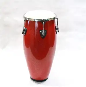 Tambor de alta calidad, precio de fábrica, congas profesional, tambores Conga de madera Toon blanco de dos capas