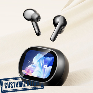 หูฟัง A800 TWS หน้าจอสีอัจฉริยะ มาพร้อมกับภาพพักหน้าจอคุณภาพสูง และรีโมทคอนโทรลสำหรับถ่ายภาพและไลก์ - Product Image 1