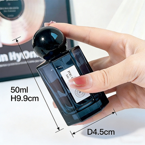 Luxury 50ml Hexagonal Glass Perfume Bottle Refillable <strong>Spray</strong> With Ball Cap for Cosmetic Fragrance - Product Image 6