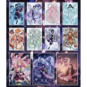 100 feuilles/boîte Demon Slayer Crossover avec <span class=keywords><strong>Pokémon</strong></span> Board <span class=keywords><strong>Butterfly</strong></span> Dances Spirit Alights - Product Image 2