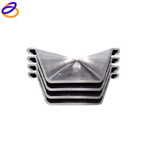 Pales en acier profilées en Z Q235/Q345 laminées à chaud haute résistance, épaisseur 8mm 10mm, soudables, marque Baowu, origine Shanghai - Product Image 1