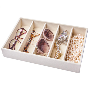 फैशन रिंग घड़ी डिस्प्ले ट्रे स्टाइलिश आभूषण कंटेनर आपके लक्जरी सामान को आसानी से व्यवस्थित करने के लिए - Product Image 5