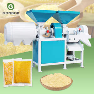 Maize Milling Huller Posho Mill Corn Peel Cornmeal Rice Grits Flour Slag Make Starch <b>Machine</b> and Home Size - Product Image 1