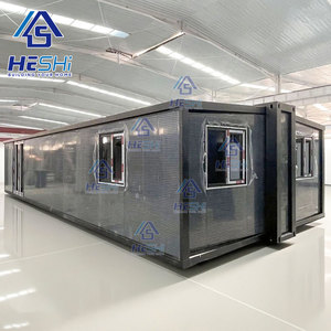 منزل حاويات فاخر جاهز للشحن قابل للتوسيع بـ <span class=keywords><strong>2</strong></span> أو 3 أو 4 أو 5 غرف نوم، منزل نمطي مسبق الصنع من الصلب الخفيف - Product Image 4