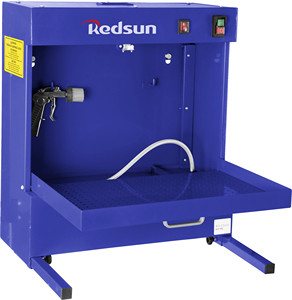 Pulizia rapida per parti di auto in acciaio montabile a parete per la progettazione salvaspazio - Product Image 1