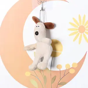 Nieuwe Kawaii Gromit Pluche Sleutelhanger Cartoon Anime Pop Rugzak Hanger Cowboy Hoed Piloot Hanger Meisje Verjaardagscadeau Kids Speelgoed Y 2K