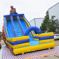 Toboggans gonflables commerciaux à prix de gros, toboggan géant gonflable pour adultes