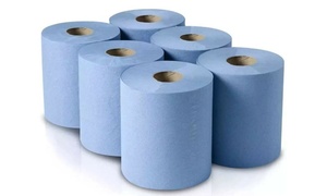 2ply <span class=keywords><strong>Absorbente</strong></span> <span class=keywords><strong>Papel</strong></span> <span class=keywords><strong>industrial</strong></span> 20gsm Strong 2ply Construction es altamente <span class=keywords><strong>absorbente</strong></span> Perfect Blue Jumbo Roll Paper - Product Image 2