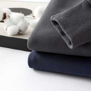 H5399 High Quality Low OEM MOQ 4XL Heavyweight 650 GSM Cotton <b>Blends</b> Zip up Hoodies Unisex Fleece Hoodies - Product Image 4