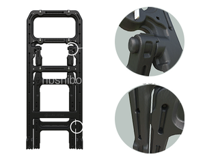 Cartelli Stradali Impilabili da 450 mm con Cornice Riflettente per Avvisi <span class=keywords><strong>di</strong></span> Traffico e Chiusura Stradale con Palo - Product Image 5