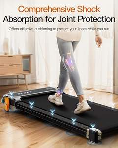 डेस्क ट्रेडमिल के नीचे पैर मालिश के साथ डबल-पक्षीय बहुमुखी झुकाव पैदल चलने पैड ट्रेडमिल - Product Image 5