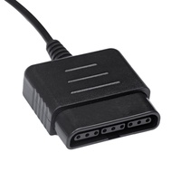 Câble adaptateur de manette de jeu filaire USB convertisseur de manette pour PS2 vers contrôleur de récepteur de jeu PC PS3