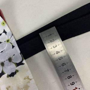 Bolsa de Compras de Lona Personalizada de Primera Calidad con Estampado de Flores Vintage para Mujer - Product Image 5