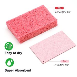 ฟองน้ำเซลลูโลสอัดเม็ดสำหรับล้างจานในครัว - Product Image 5