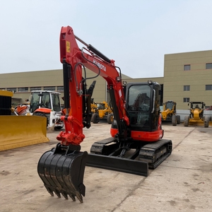 รถขุดมือสอง Kubota U55-4 ขนาด 5 ตัน รถขุดไฮดรอลิกขนาดเล็กแบบตีนตะขาบ สภาพดี - Product Image 5