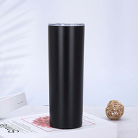Gobelet isotherme à double paroi en acier inoxydable de 20 oz avec couvercle coulissant, tasse de bureau, isolation thermique de 6 à 12 heures