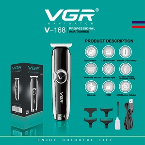 เครื่องตัดผม VGR <span class=keywords><strong>V168</strong></span> คุณภาพดี แบบมืออาชีพ ชาร์จซ้ำได้ ประหยัดพลังงาน - Product Image 5
