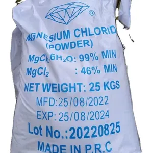 supply high quality magnesium chloride flakes 46%min manufacturer Snow Melting Agent