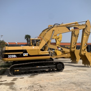 Excavatrice d'occasion Caterpillar CAT320BL en bon état Pelleteuse d'occasion CAT320CL CAT320DL à vendre - Product Image 2
