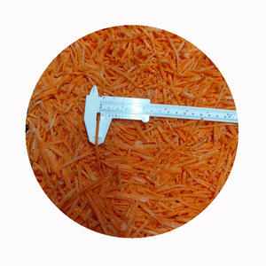 Organic Bulk Frozen Vegetables Karotten Crinkle Cut Blumen Würfel Scheibe geschnitten Chunk Diced Block Cubes Strip Freeze Gewächshaus - Product Image 1