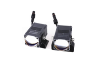 Accessoires d'éclairage pour moto, système d'éclairage LED auxiliaire pour voiture X1GTS, faisceau avant haut/bas double mini IP68 étanche 6000k jaune