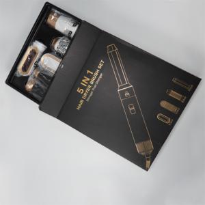 Nuevo Producto 2023, Cepillo de Aire Caliente Profesional de 1400W, Secador de Pelo de Alta Velocidad BLDC y Plancha de Pelo, Set Multiusos 5 en 1, Estilizador 5 en 1 - Product Image 4