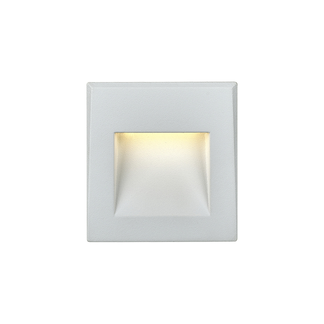 Modern 3W Recessed Aluminum LED Step Light Indoor Outdoor Stair Wall Lamp with Motion Sensor and Dimmable