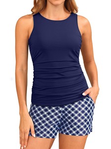 Traje de Baño de Dos Piezas para Mujer, Estilo Europeo Americano 2026, Control de Abdomen, Protección Solar, para Spa, Playa y Vacaciones - Product Image 6