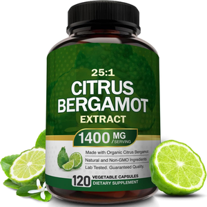 OEM/ODM Cápsulas Orgánicas de Citrus Bergamot 25:<span class=keywords><strong>1</strong></span> Multivitaminas Citrus Bergamia Cápsulas de Suplementos Antioxidantes DE LA Naturaleza - Product Image 1
