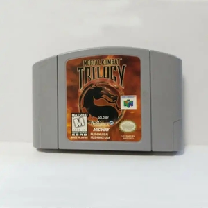 Cartucho <span class=keywords><strong>de</strong></span> <span class=keywords><strong>Juego</strong></span> Mortal Kombat 4 N64 Versión Estadounidense para Consola <span class=keywords><strong>Nintendo</strong></span> - Product Image 3
