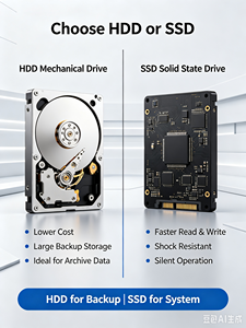Hard Drive Internal SATA3.0 2.5 Inch, Bisa untuk HDD Mekanik dan SSD Solid State Drive untuk Laptop, NAS, dan Penyimpanan Monitoring - Product Image 1