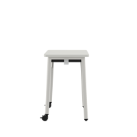 Bureau d'enseignant moderne en tissu avec table simple pour école, bureau, salle de réunion et pupitre de conférence